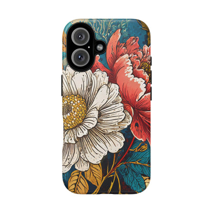 Artistic Floral Tough Phone Case
