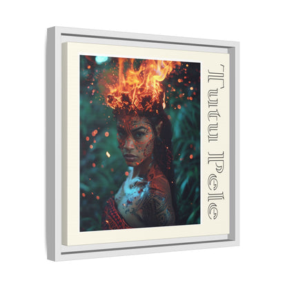 Tūtū Pele Aziza & Fae Matte Canvas Framed