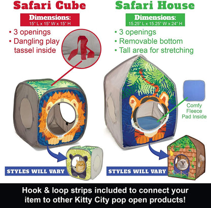 Collapsible Cat Cube