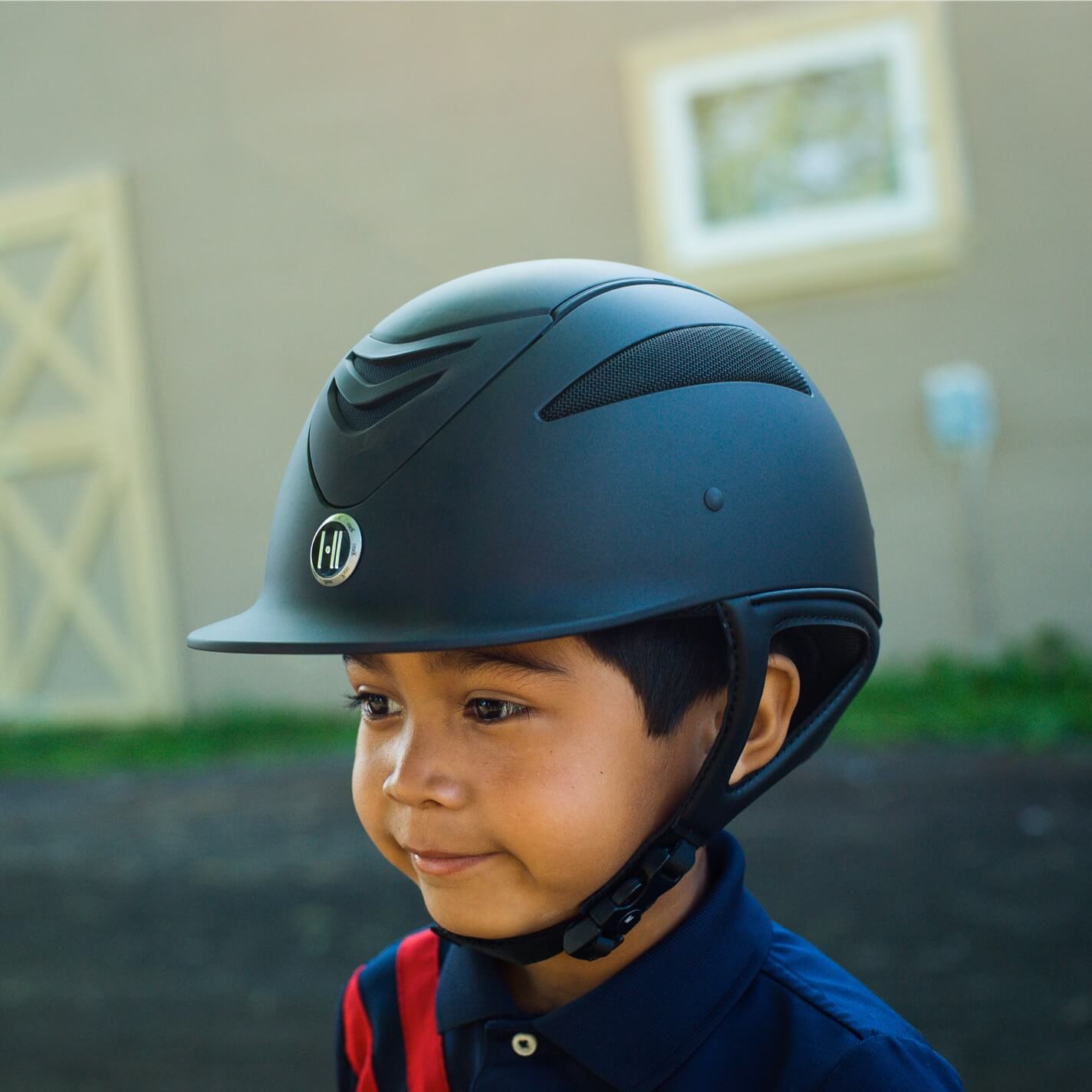 Defender Junior Helmet - Black Matte