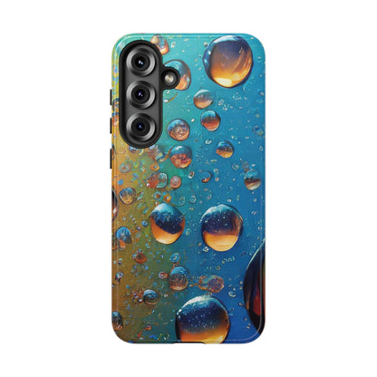 Colorful Water Droplets Tough Phone Case
