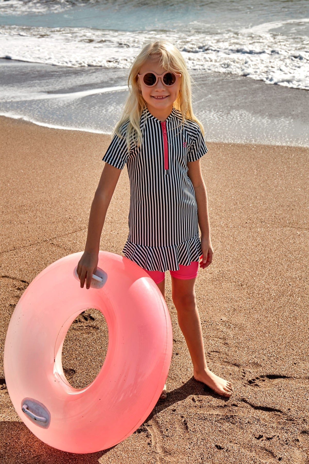Lycra Colorful Girls Swimwear K2401