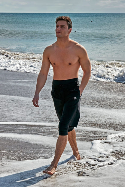 Black Men's Shorts S2401