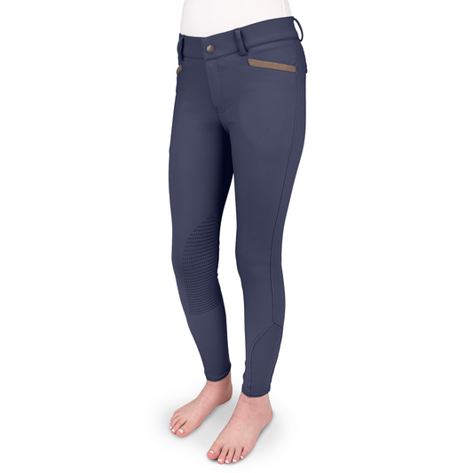 Kids' Dynamic Knee Patch Breech - Navy
