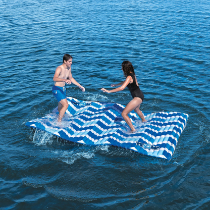 WOW Sports Blue Chevron Water Walkway