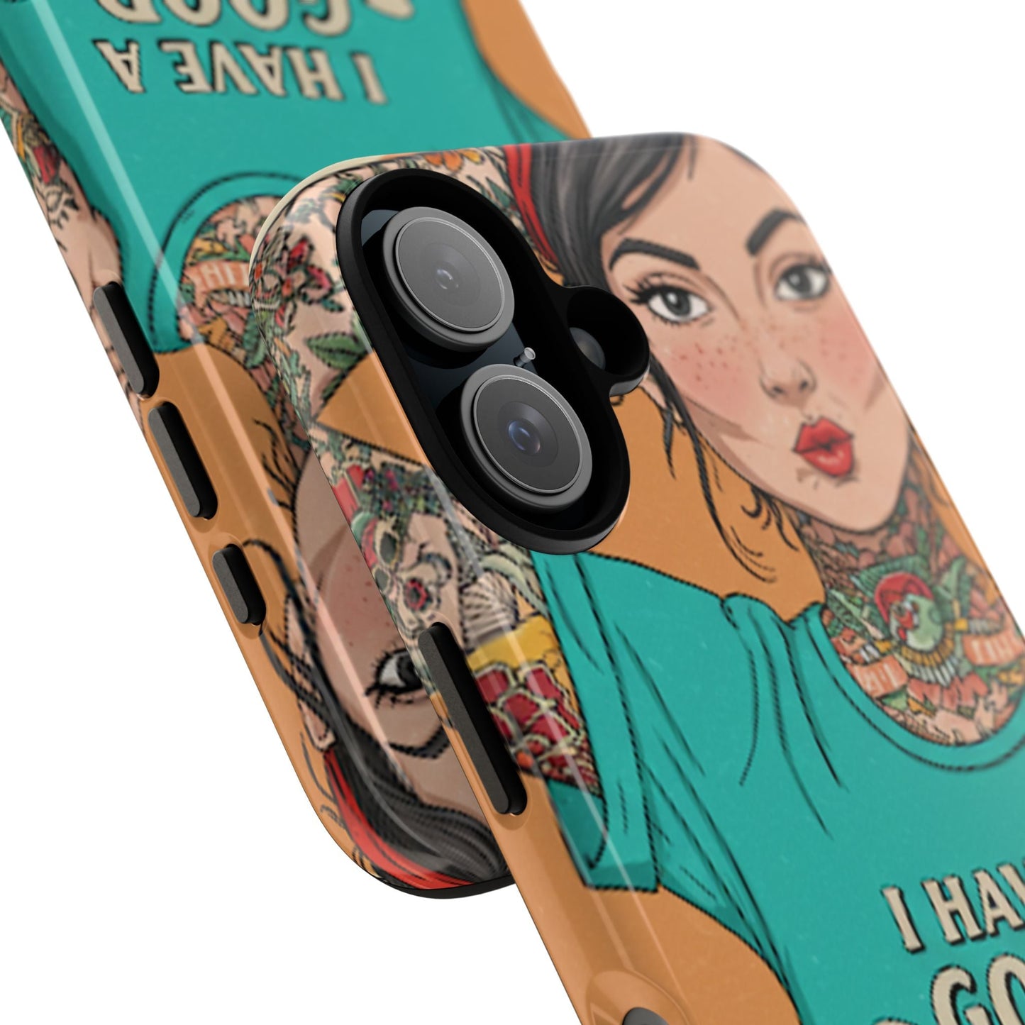 I Have A Good Heart Tough Phone Case