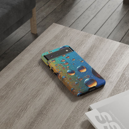 Colorful Water Droplets Tough Phone Case