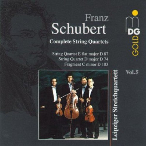 F. SCHUBERT - String Quartets 5 Music CD