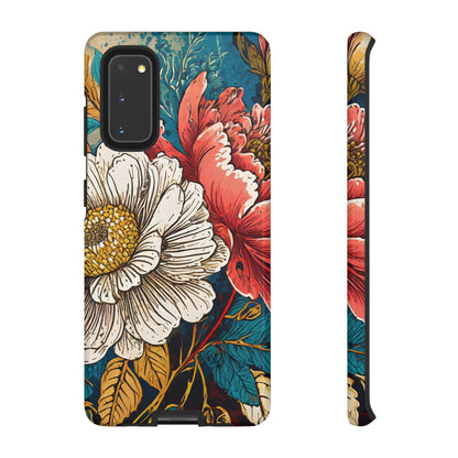 Artistic Floral Tough Phone Case