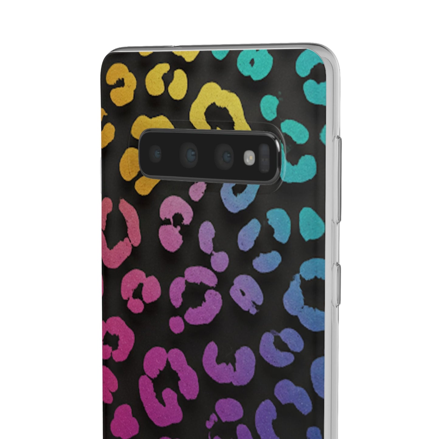 Vibrant Leopard Print Flexi Phone Case