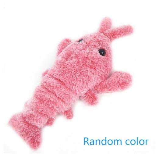Interactive Lobster Plush Cat Toy