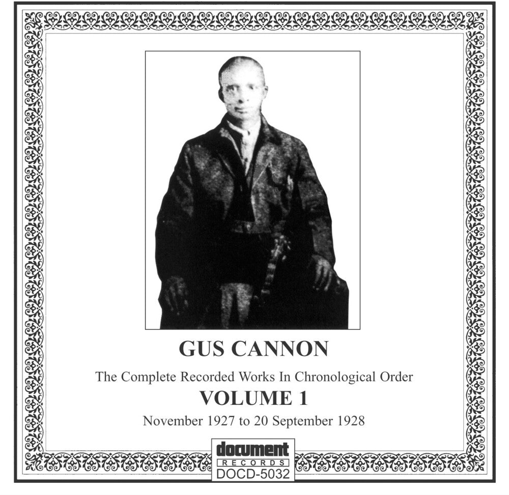 Gus Cannon - Complete Recorded Works 1 (1927-28) [CD]
