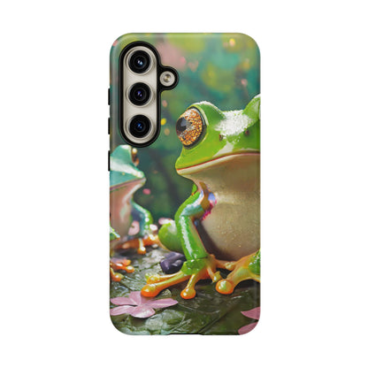 Someone Watching Colorful Frog Tough Phone Case