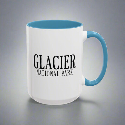 Glacier National Park Big Horned Sheep Colored Coffee Mug 11oz 15oz