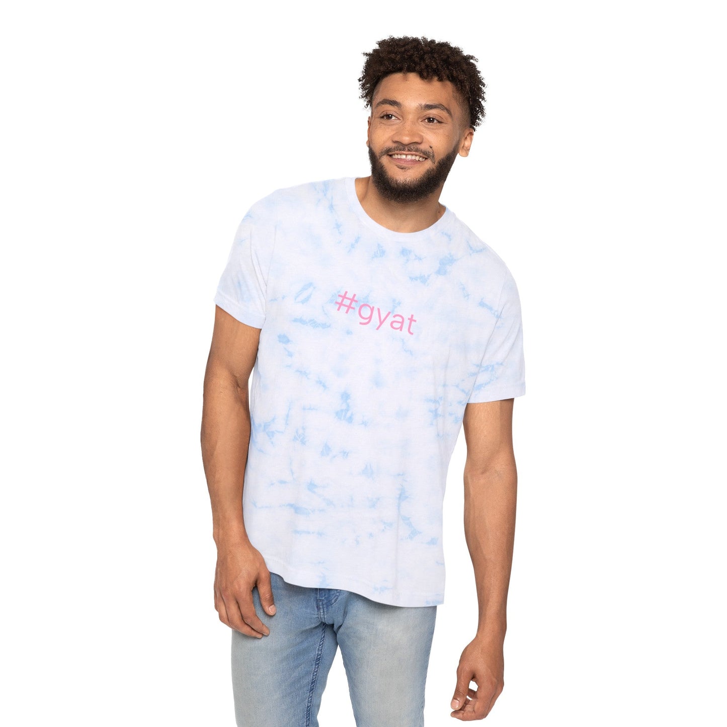 #gyat High End Tie-Dyed T-Shirt