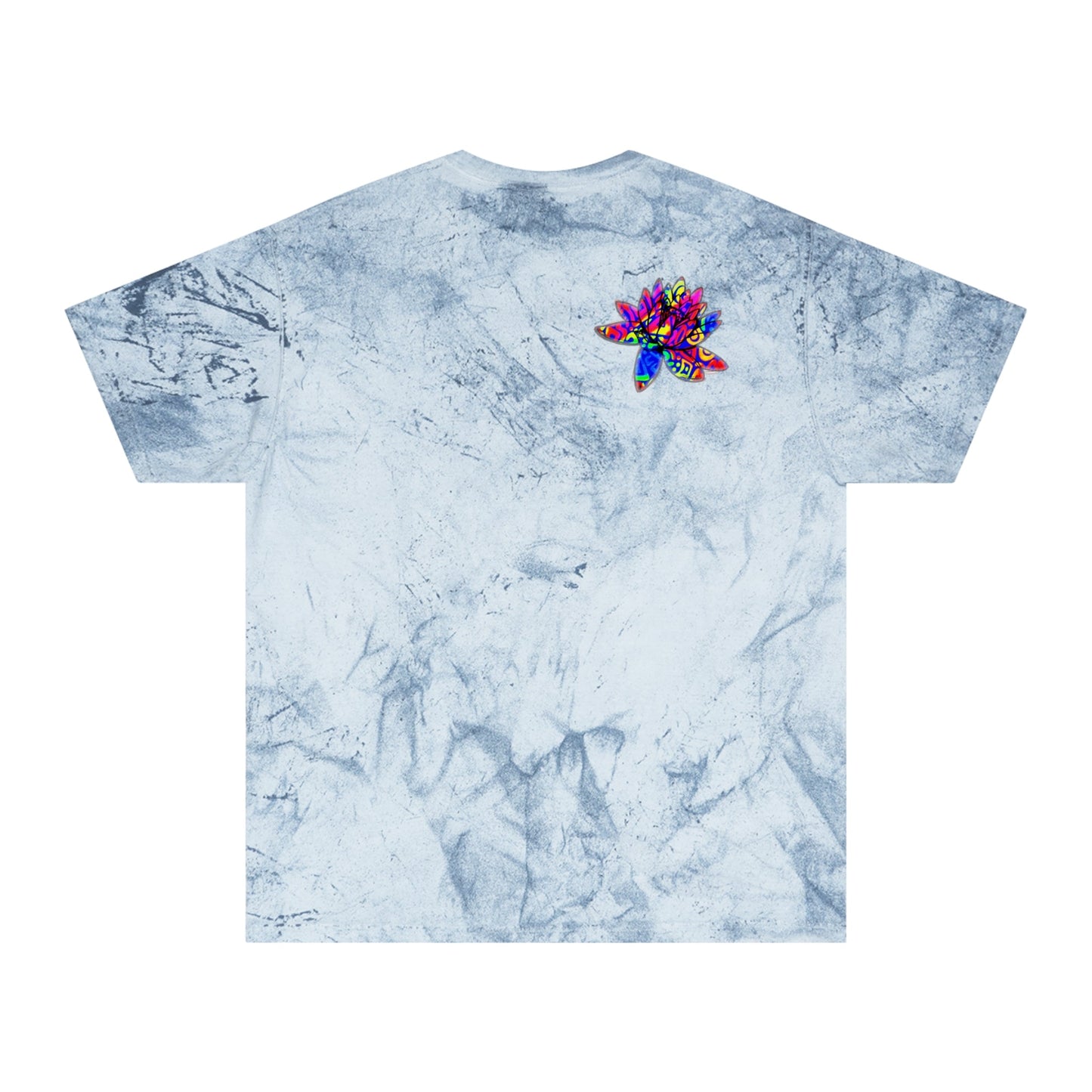 Lotus Flower Sketch Industrial Dye Premium T-Shirt