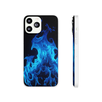 Blue Flame Flexi Phone Case