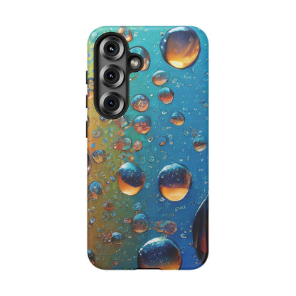 Colorful Water Droplets Tough Phone Case