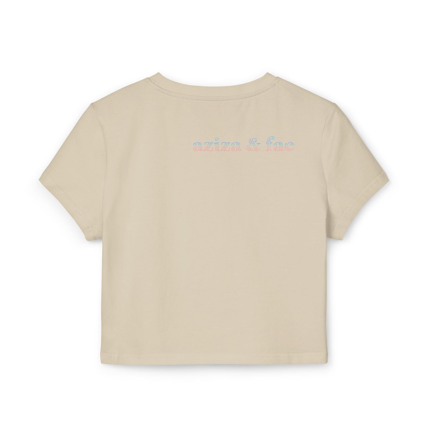 Nubian Kemet Polaroid Queen Women's Crop T-Shirt