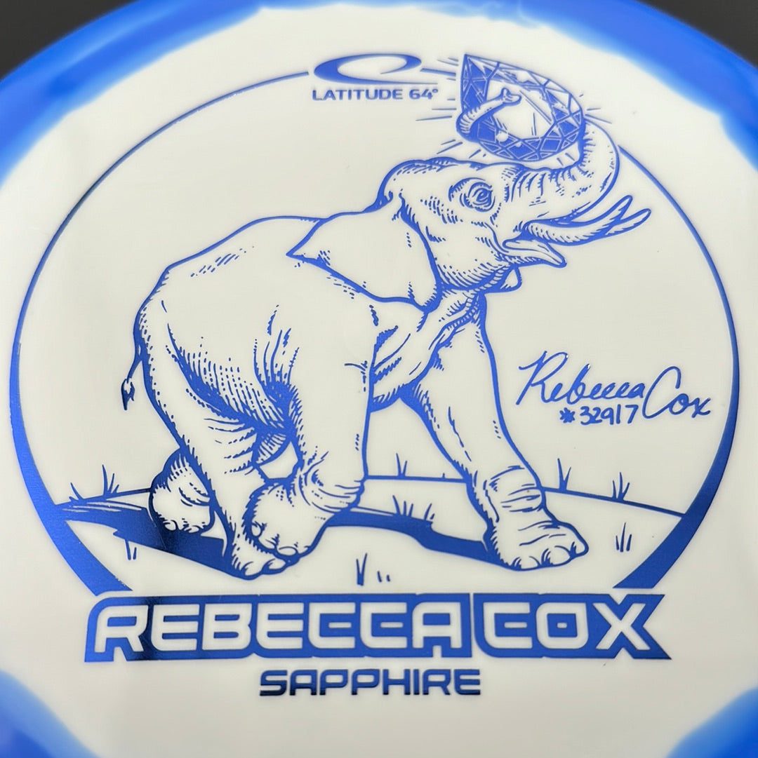 Gold Orbit Sapphire - Rebecca Cox 2024 Tour Series