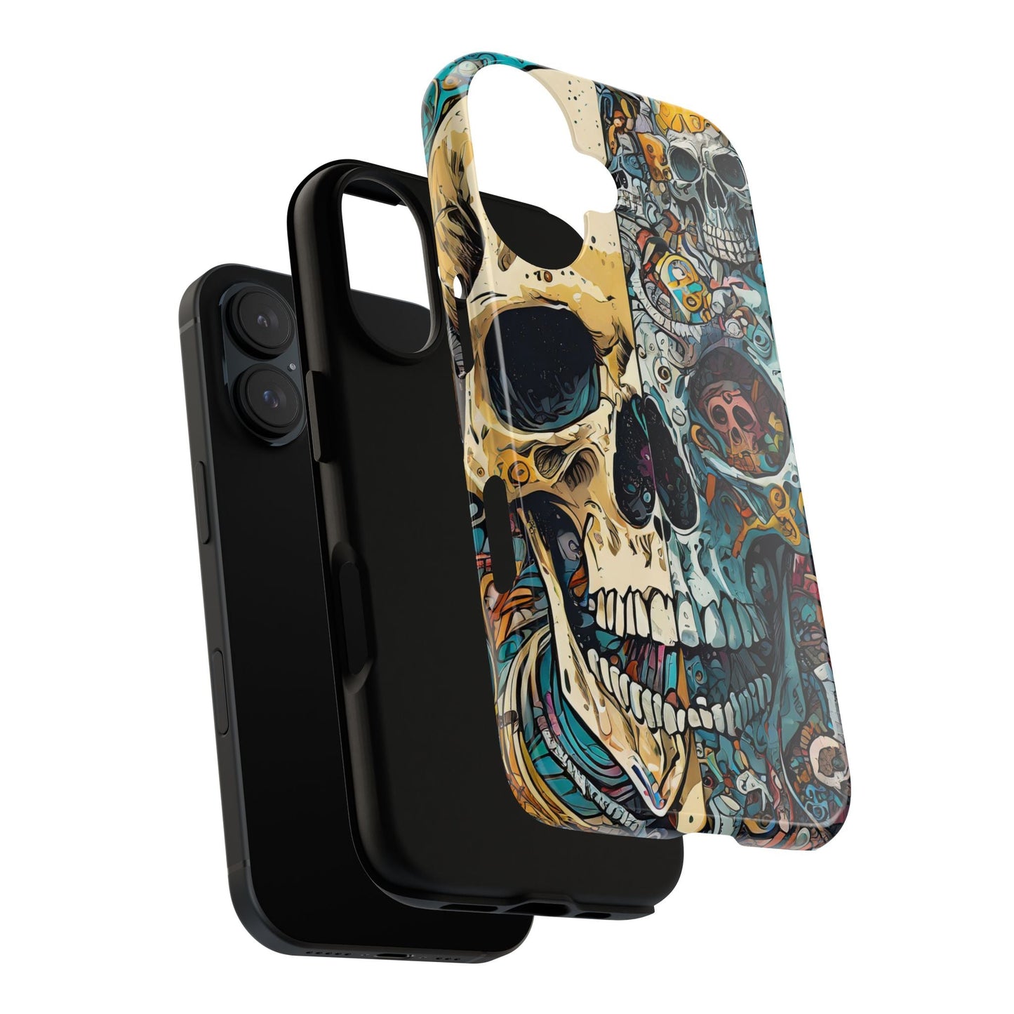 Iconic Skulls Tough Phone Case