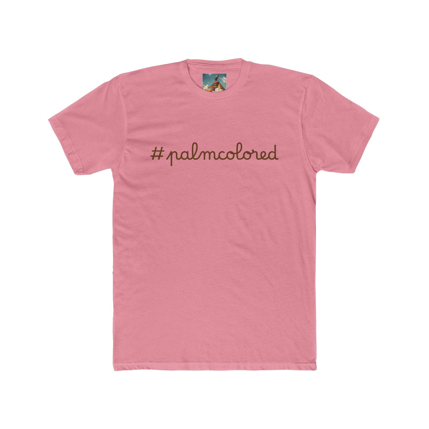 #palmcolored Unisex Cotton Crew Tee