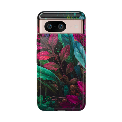 Vibrant Floral Tough Phone Case