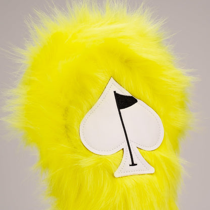 Yellow Fuzzy - Driver Cover