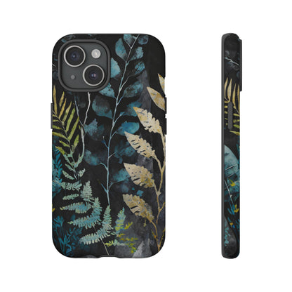 Dark Floral Tough Phone Case