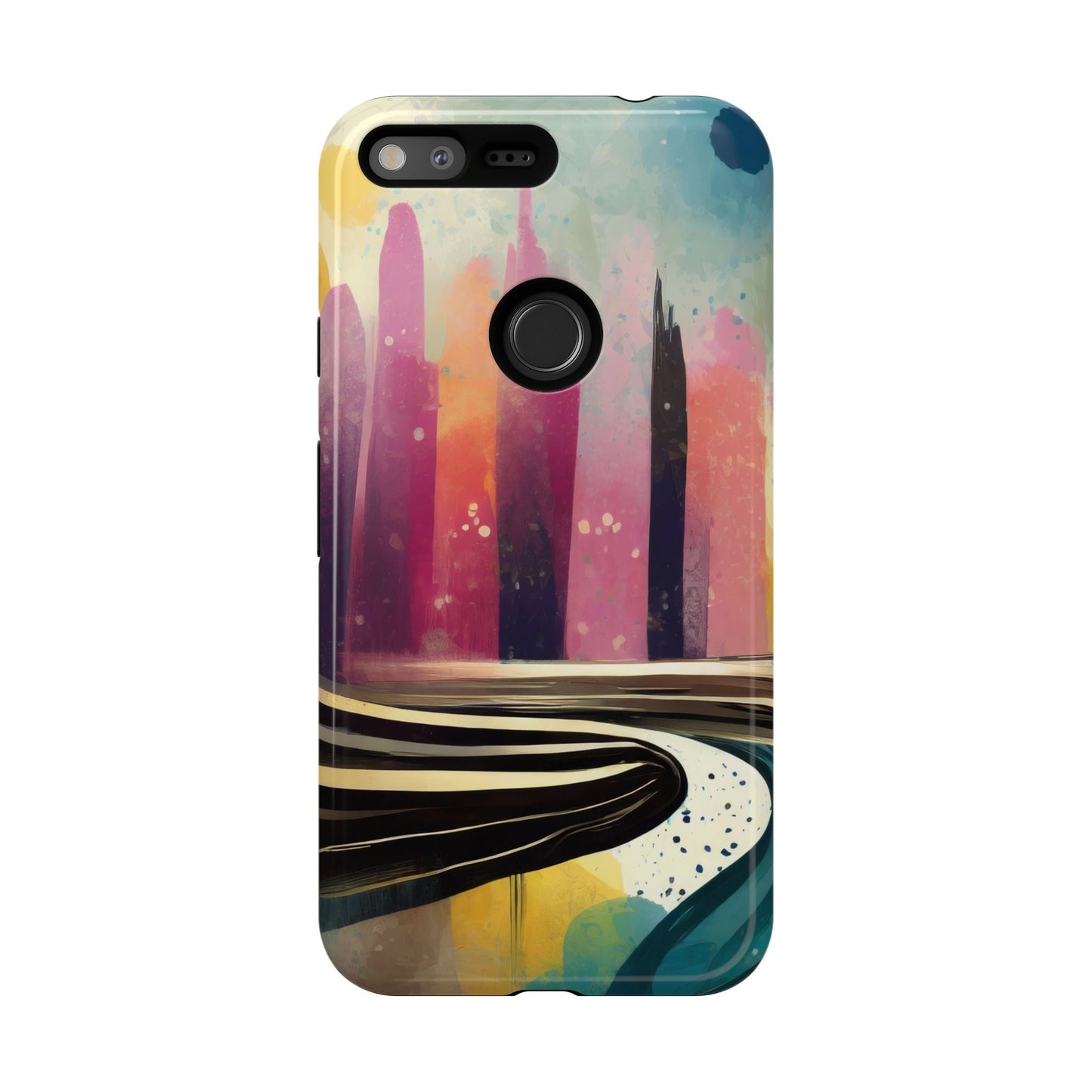 City Skyline Vibrant Tough Phone Case
