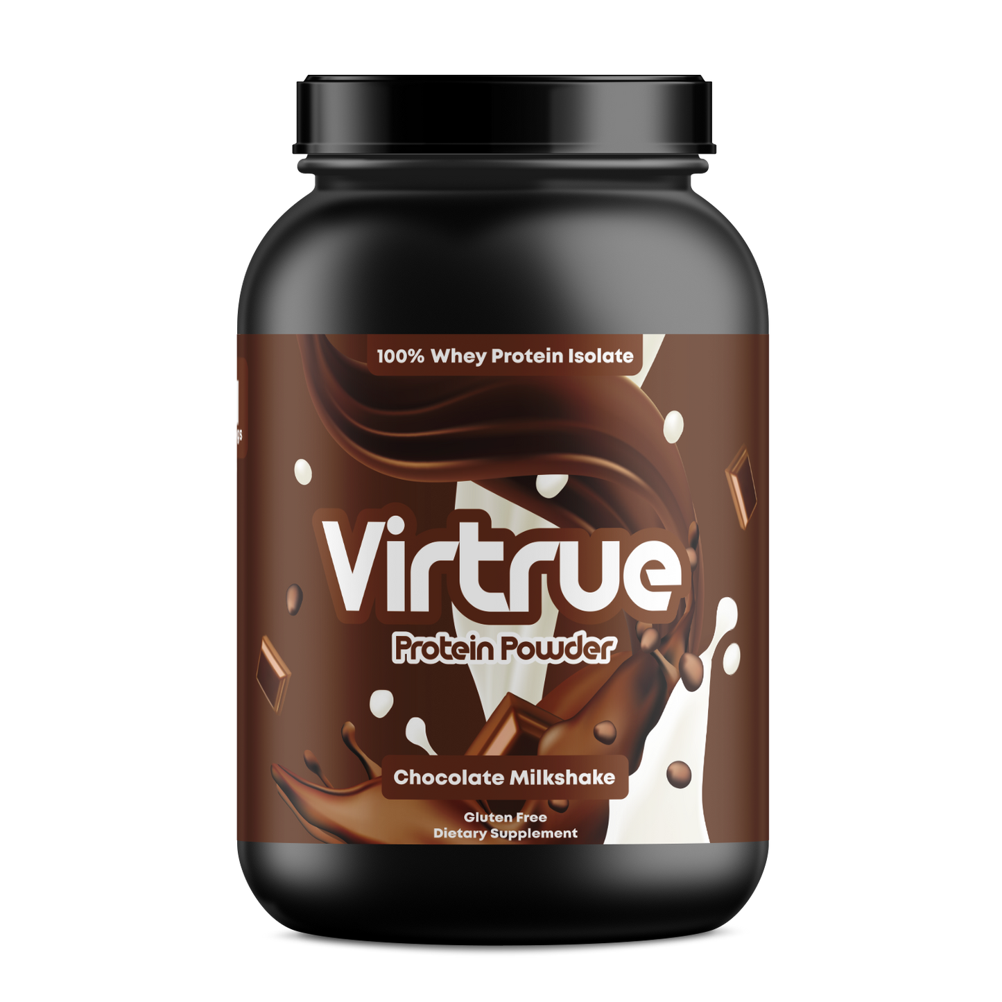Chocolate Milkshake Protein Powder | 100% Whey Isolate, Gluten-Free, Made in USA
