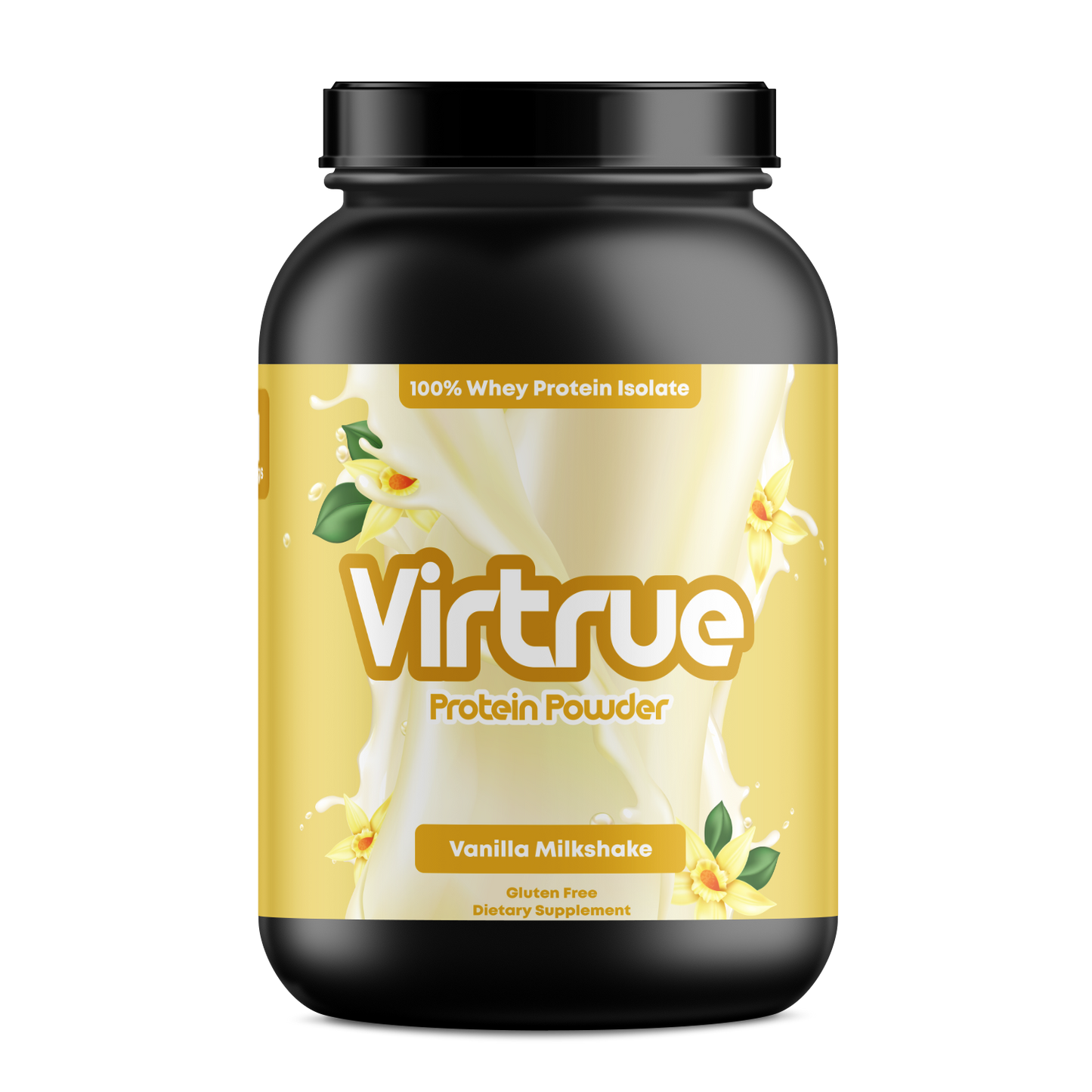 Vanilla Milkshake Protein Powder | 100% Whey Isolate, Gluten-Free, Made in USA