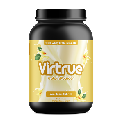 Vanilla Milkshake Protein Powder | 100% Whey Isolate, Gluten-Free, Made in USA