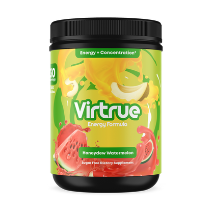 Watermelon Pre-Workout Energy Powder + Focus Boost & Hydration | Sugar Free