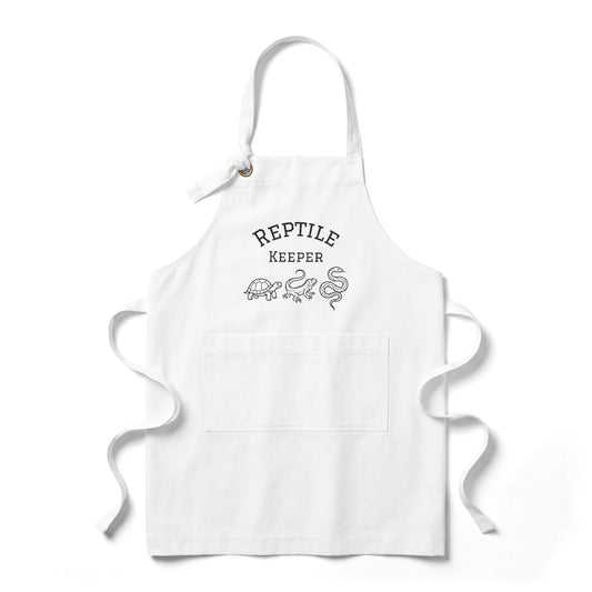 "Reptile Keeper" Heavy Twill Work Apron