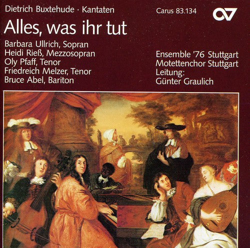 D. BUXTEHUDE - Cantatas Music CD
