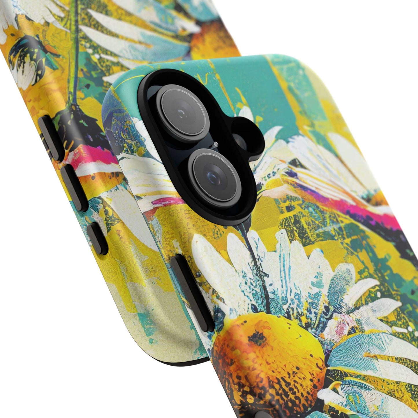 Colorful Daisy Floral Tough Phone Case