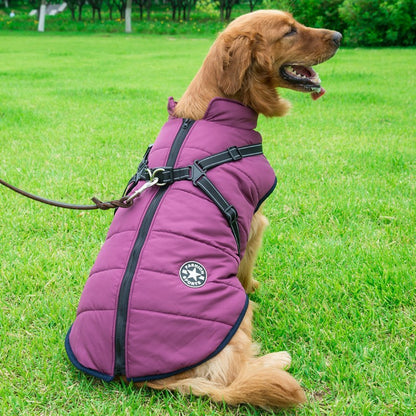 Dog Clothes Chest Back Integrated Cotton