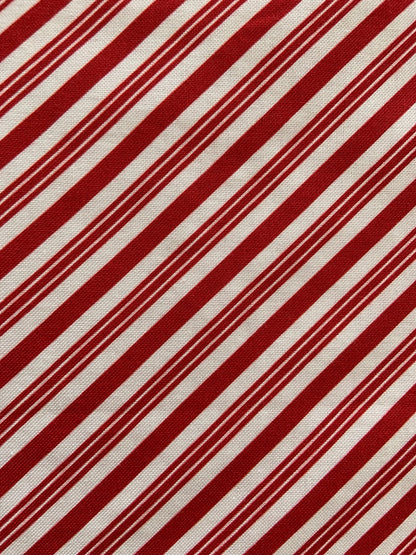 Candy Cane Stripe Bow Top