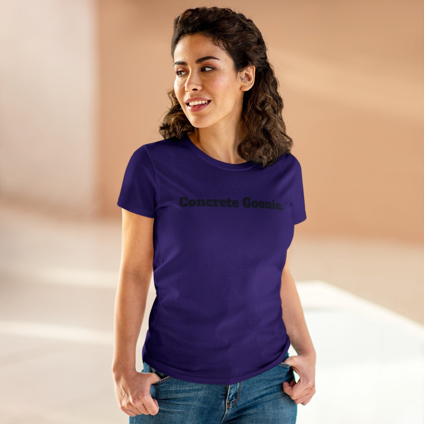 Concrete Goonie. Women's Midweight Premium Tee