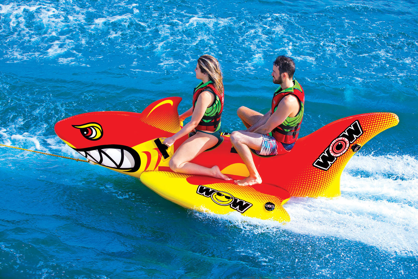 WOW Sports Big Shark 2P Towable (20-1040)