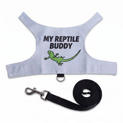 Adjustable Reptile Adventure Vest Harness & Leash Set