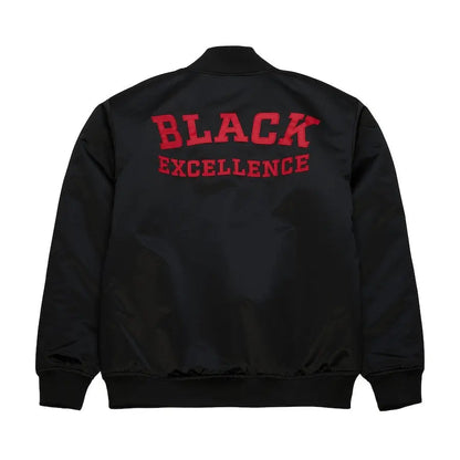 49ers Black Excellence Varsity Jacket