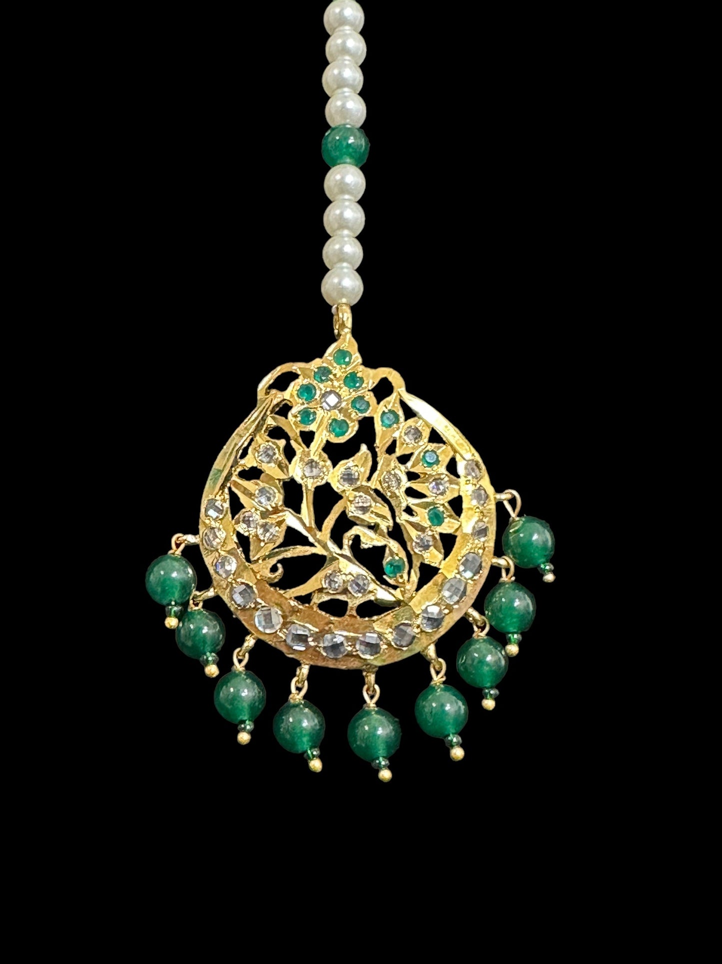 DJTK39 Sarah  tika in green  (READY TO SHIP  )