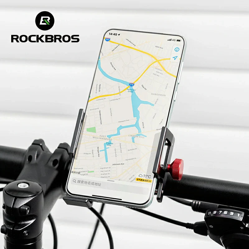 ROCKBROS S Clip Ring Bike Phone Holder for 4.7–7.09" Phones