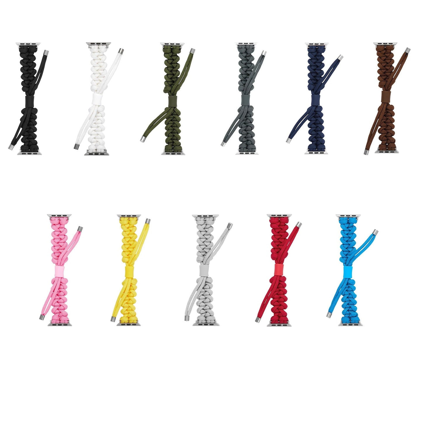 Outdoors Survival Rope Apple Watch Armband Series 11/10/9/8/7/6/5/4/ SE / Ultra 1/2/3