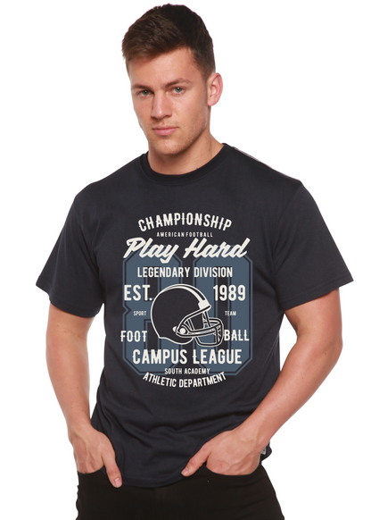 Play Hard Spun Bamboo® Men's Bamboo Viscose/Organic Cotton Short Sleeve Graphic T-Shirt