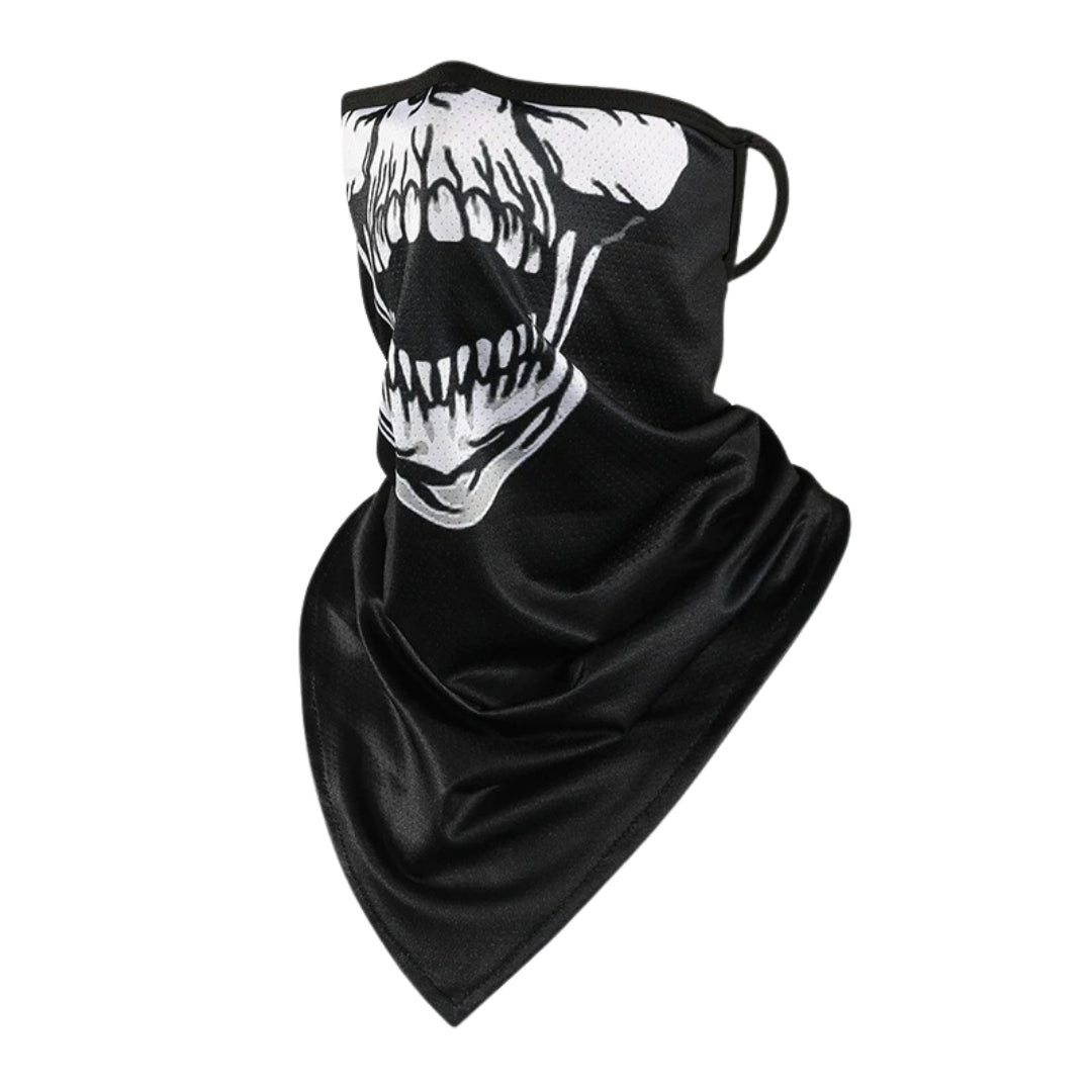 Motorcycle Face Mask - Skull Bandana Headwrap