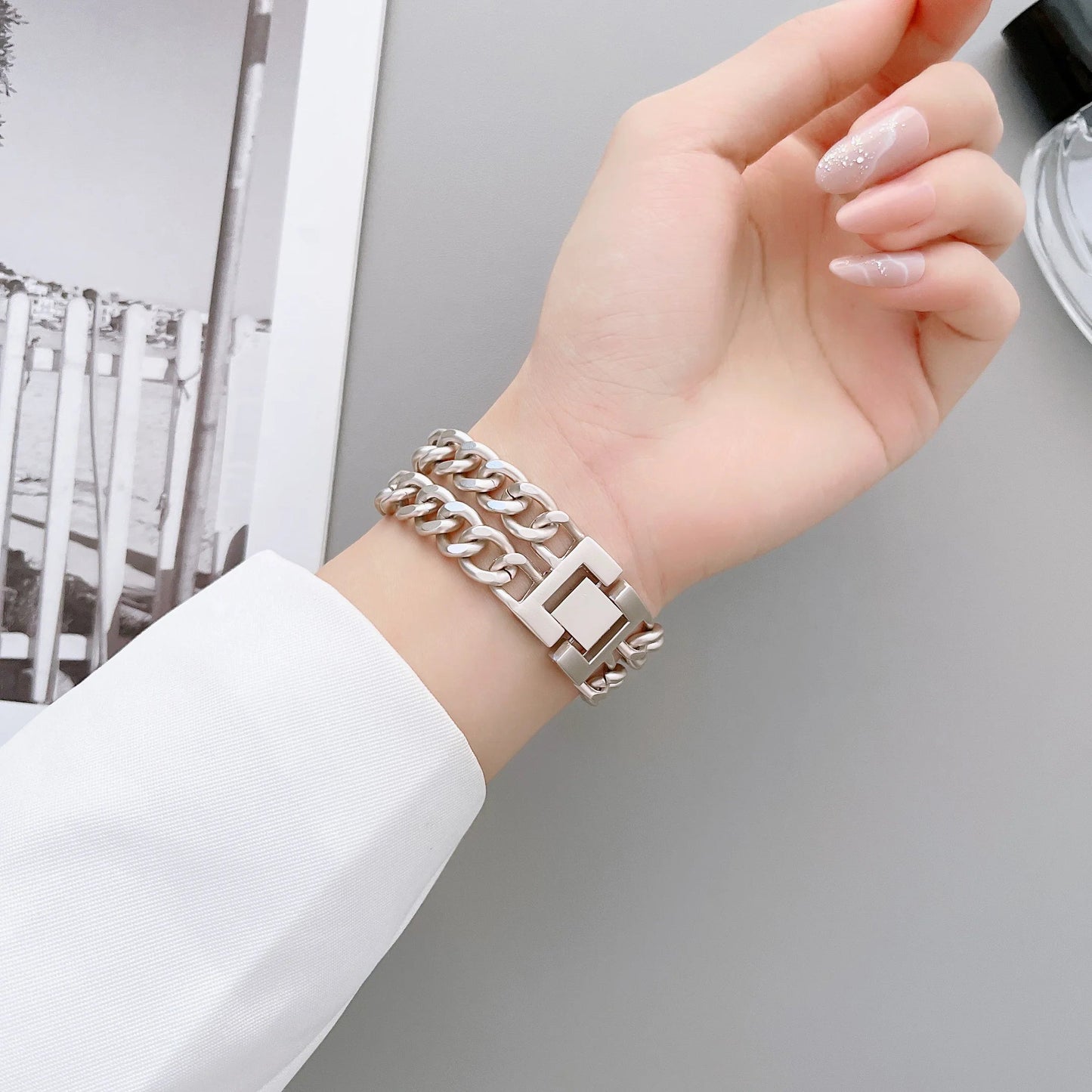 Starlight Apple Watch Band Series 11/10/9/8/7/6/5/4/ SE / Ultra 1/2/3