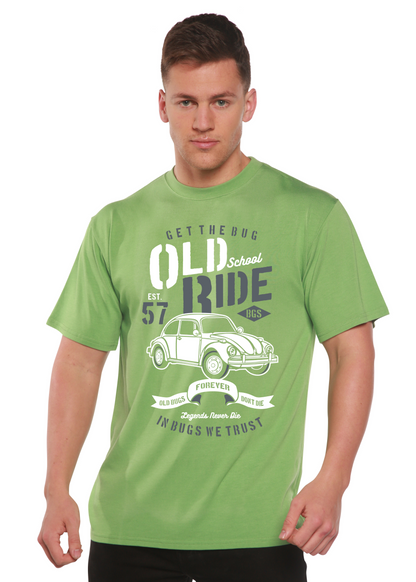 Old School Ride Spun Bamboo® Men's Bamboo Viscose/Organic Cotton Short Sleeve Graphic T-Shirt